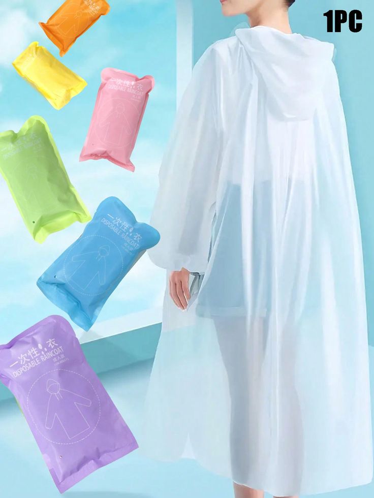 Pocket Raincoat for Men & Women | Lightweight Waterproof Hooded Poncho box