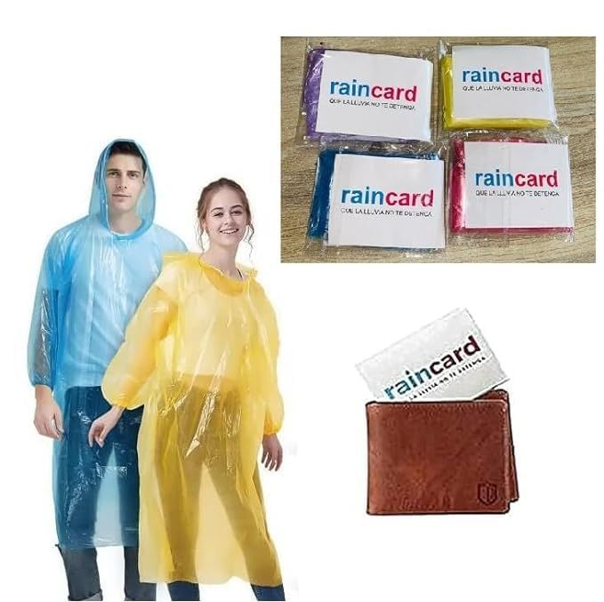 Pocket Raincoat for Men & Women | Lightweight Waterproof Hooded Poncho box